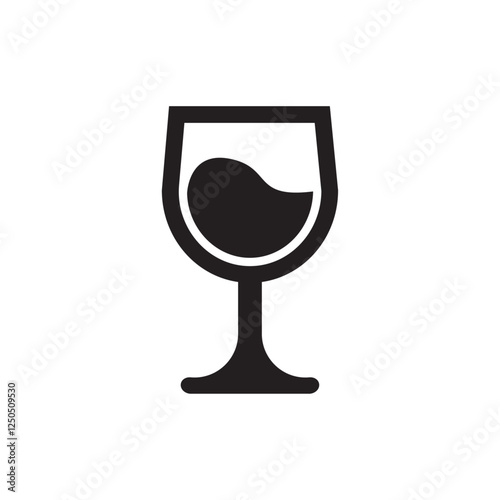 wine glass icon 
