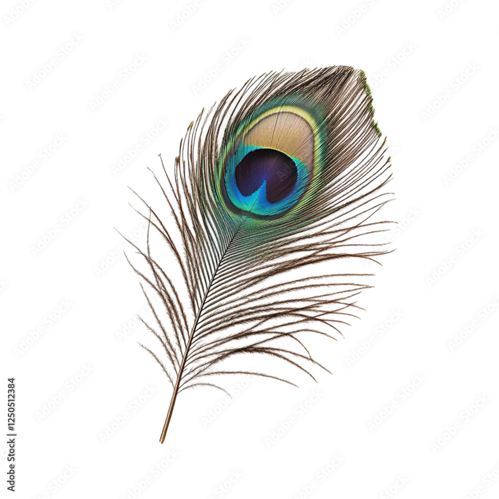 Obraz premium Peacock feather