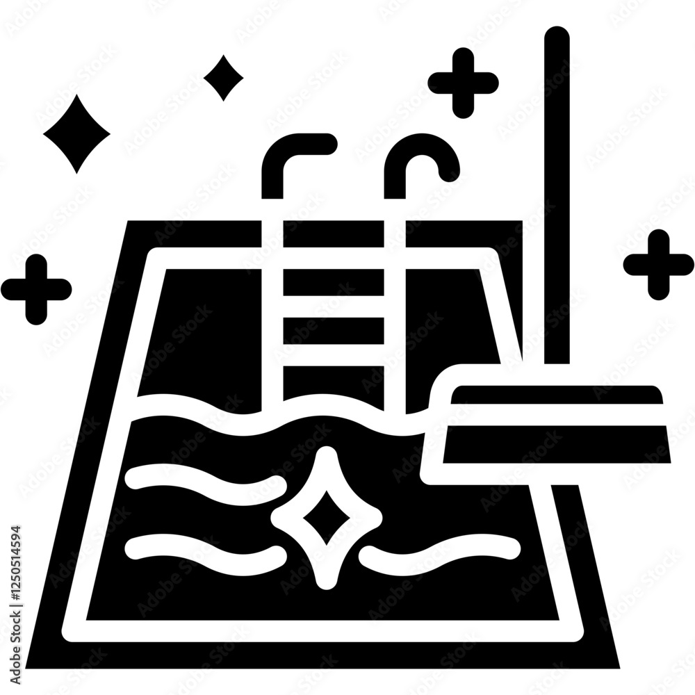 Obraz premium Pool Maintenance icon