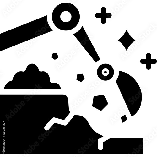 Earthmoving icon