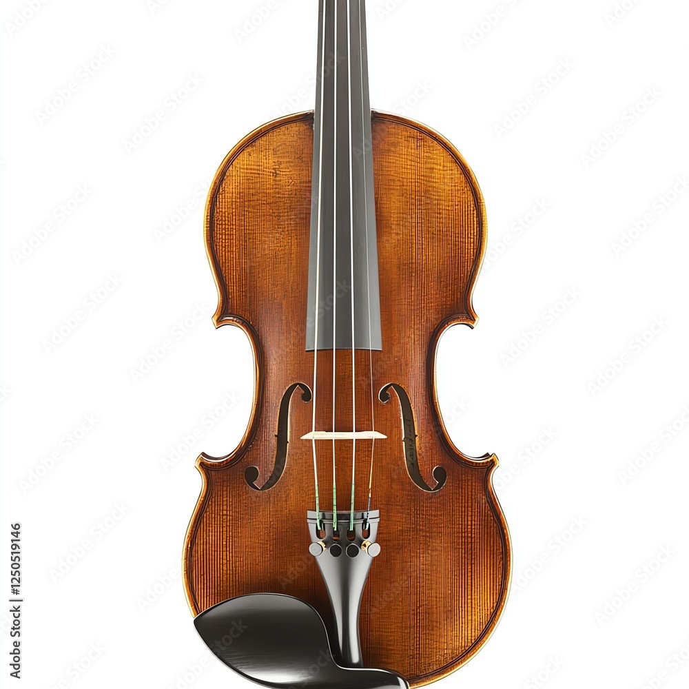 A beautifully crafted wooden violin, showcasing intricate details and rich color. A beautifully crafted wooden violin, showcasing intricate details and rich color.