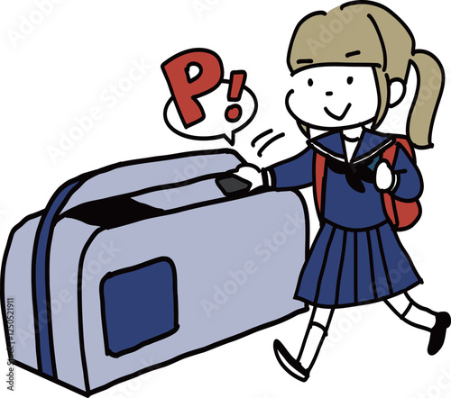 icタッチの自動改札