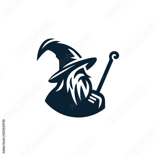 Wizard symbol logo