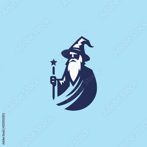 Wizard symbol logo