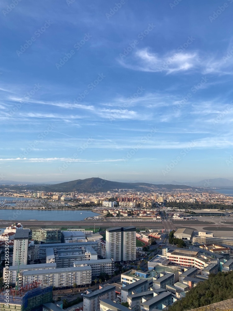 Fototapeta premium Le Château Maure (The Moorish Castle), Gibraltar