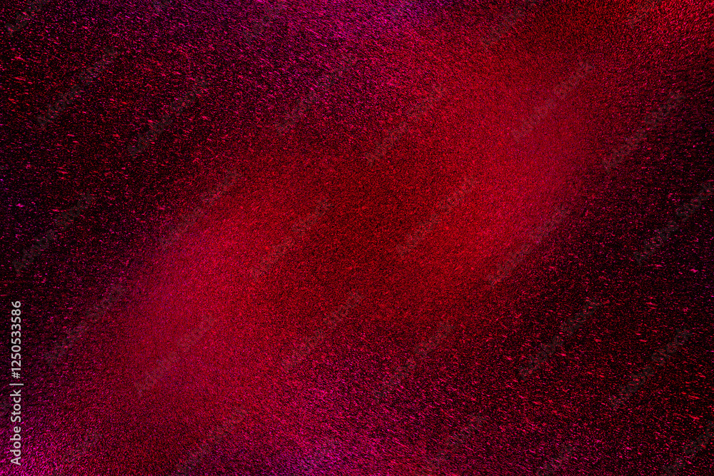 Black dark red shiny glitter abstract background with space. Twinkling glow stars effect. Like outer space, night sky, universe. Rusty, rough surface, grain. Black dark red shiny glitter abstract background with space. Twinkling glow stars effect. Like outer space, night sky, universe. Rusty, rough surface, grain.
