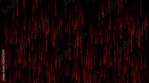 Matrix red digital rain background, inspired by cyber aesthetics. Perfect for tech, sci-fi, and hacker-themed designs. Sleek, modern, and dynamic.