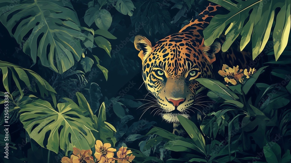 Fototapeta premium jungle, wildlife, nature, animals