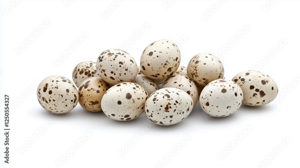 Obraz premium Eggs isolated on white background