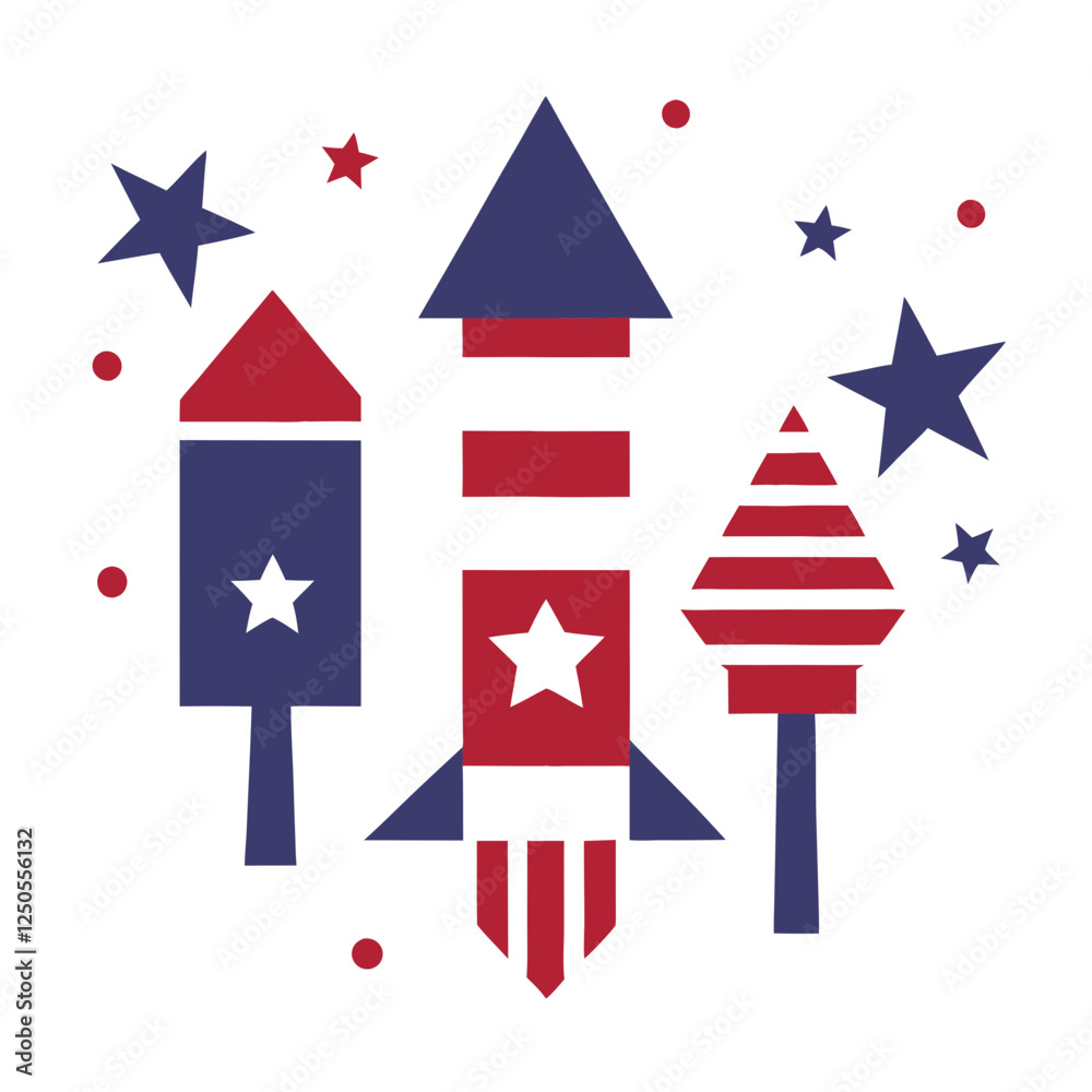 Fototapeta premium fourth of july