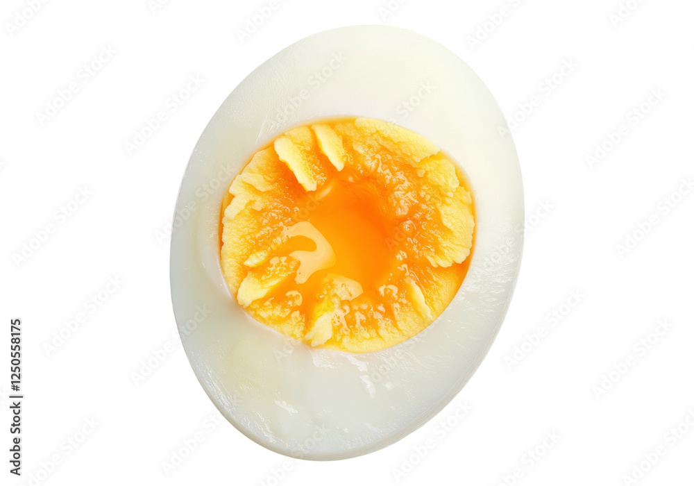 Photo of boiled egg. Photo of boiled egg.