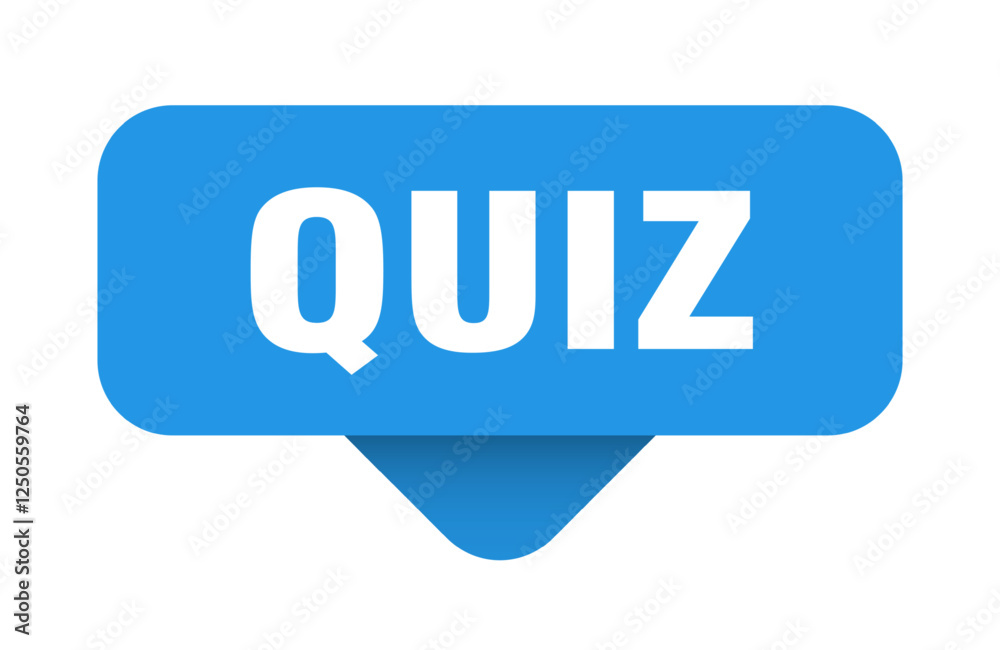 quiz sticker. quiz sign on transparent background quiz sticker. quiz sign on transparent background