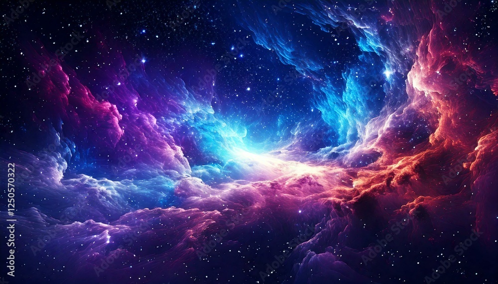 Fototapeta premium space background with space