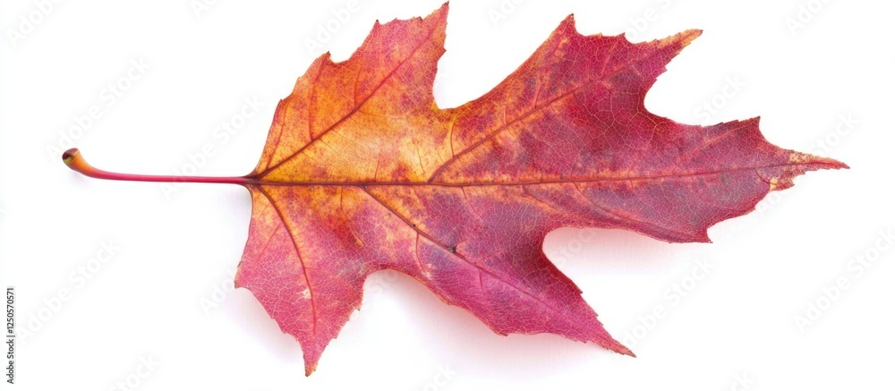 Colorful Autumn Maple Leaf Macro Photography with Blank Space for Custom Text and Seasonal Designs Colorful Autumn Maple Leaf Macro Photography with Blank Space for Custom Text and Seasonal Designs