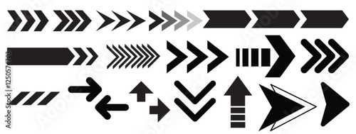 Arrows vector illustration collection