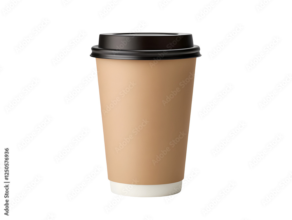 Blank take-away coffee cup isolated on transparent or white background, PNG element for branding and design projects. Blank take-away coffee cup isolated on transparent or white background, PNG element for branding and design projects.