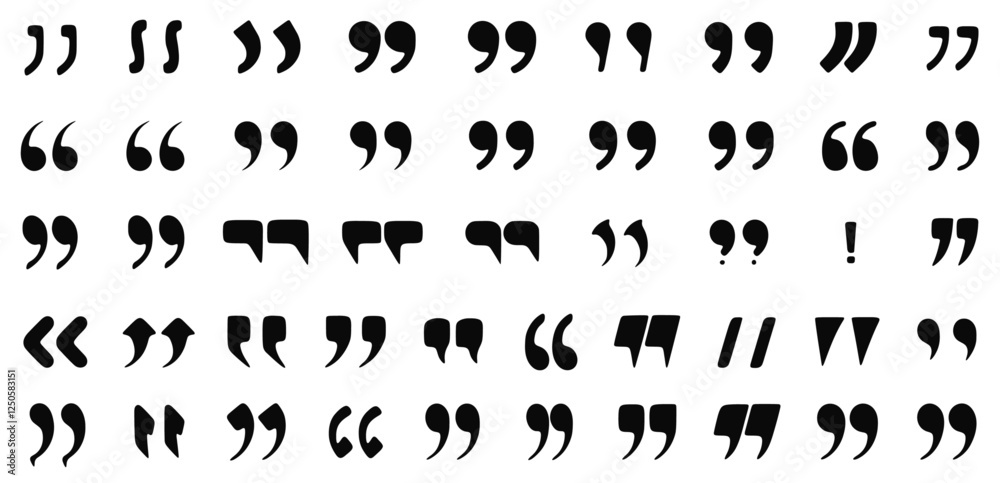 comma, quote, vector icon symbol with an inverted punctuation design. Modern and stylish, featuring double speech quotes. Perfect for labeling, templates, and communication visuals in a sleek format. comma, quote, vector icon symbol with an inverted punctuation design. Modern and stylish, featuring double speech quotes. Perfect for labeling, templates, and communication visuals in a sleek format.