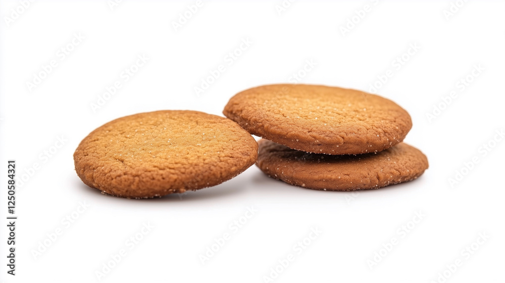 Gingerbread cookies isolated on white background Gingerbread cookies isolated on white background