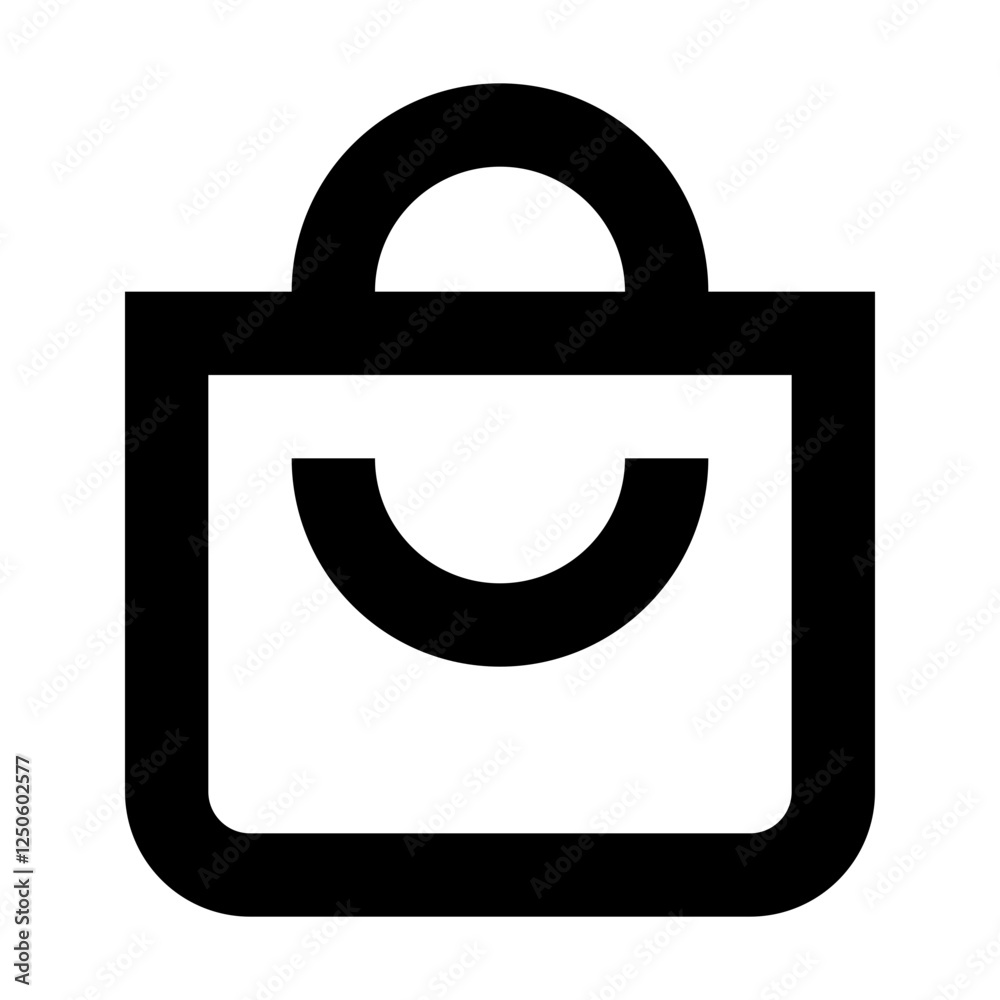 Shopping Bag - Simple Minimalist Home & Residence Icon Shopping Bag - Simple Minimalist Home & Residence Icon