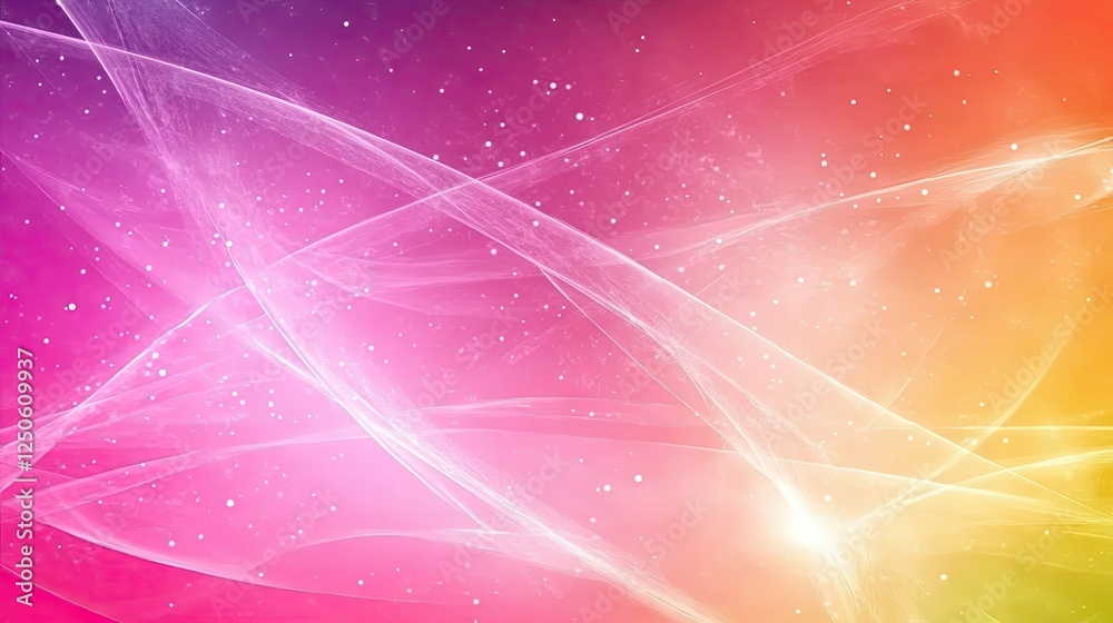 Fototapeta premium Colorful abstract swirls, cosmic background, design element