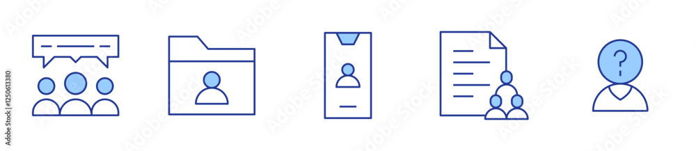 data, team meeting, user. User Icon vector illustration. Line Duotone style. Editable stroke data, team meeting, user. User Icon vector illustration. Line Duotone style. Editable stroke