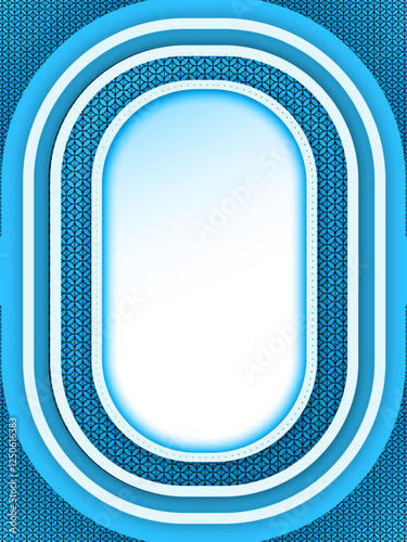 
Card design | Arabesque pattern Ramadan templates | Elegant sky-blue circular ornamental background with Islamic pattern and Decorative Lantern Ornament Border Frame