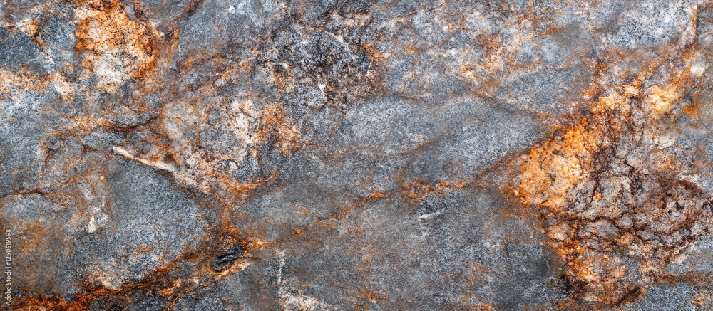 Abstract polished granite texture with rich gray and orange hues showcasing natural marble patterns suitable for design and background purposes. Abstract polished granite texture with rich gray and orange hues showcasing natural marble patterns suitable for design and background purposes.