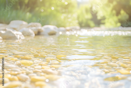 川 河原 dry river bed photo