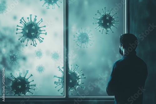 Contemplating the Impact of Virus Spread Through a Window View