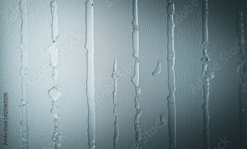 Close-up of water droplets on textured surface photo