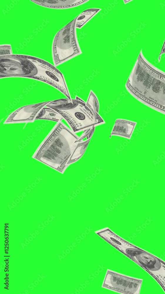 Bills Move Smoothly From Top To Bottom.