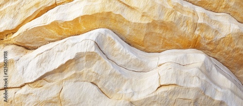 Wallpaper Mural Natural sandstone texture with layered patterns ideal for backgrounds or design projects. Warm earthy tones create a soothing visual appeal. Torontodigital.ca