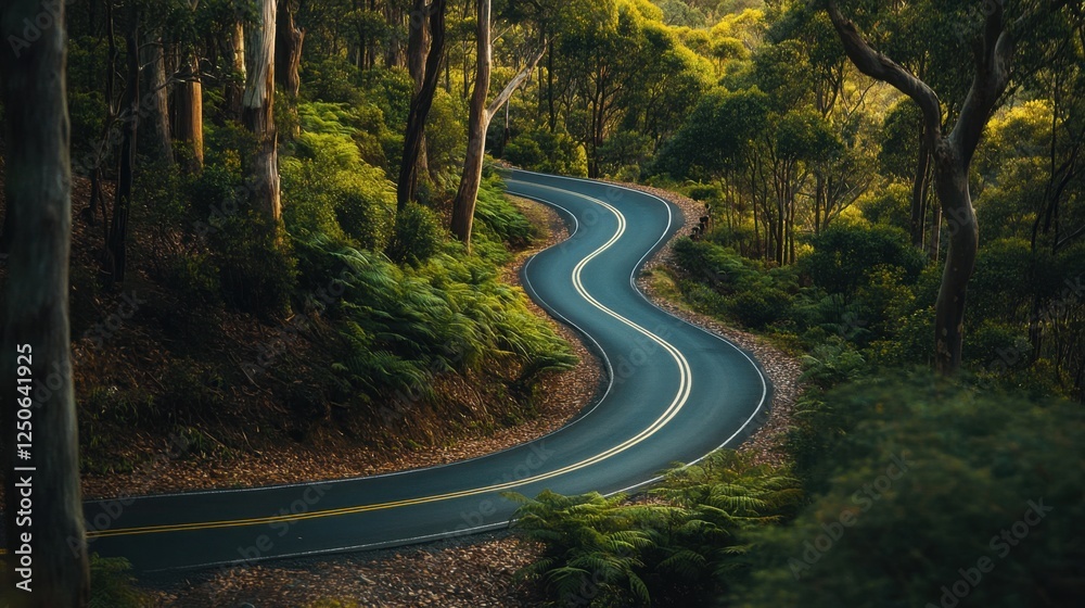 Fototapeta premium A strategic roadmap with milestones and phases for business transformation
