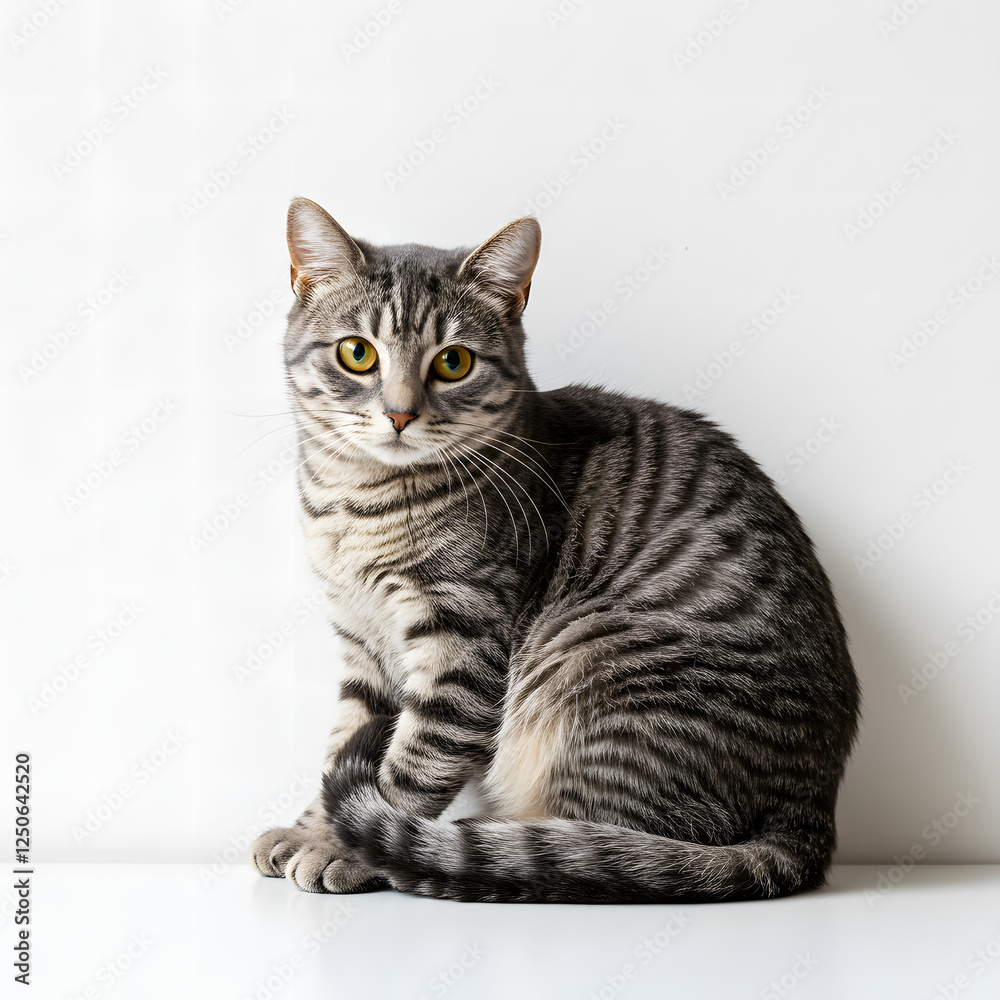 Cat Vector design with a white background Cat Vector design with a white background