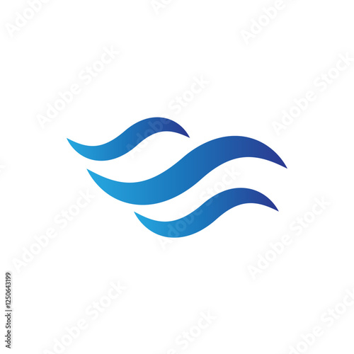 water waves icon 

