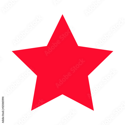 Red Star vector illustration