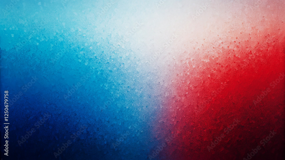 Naklejka premium Vibrant Red and Blue Gradient Texture Background
