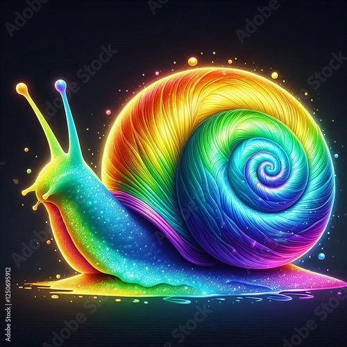 Rainbow Snail a gradual gr