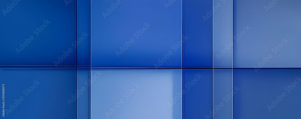 Fototapeta premium Blue abstract digital grid background