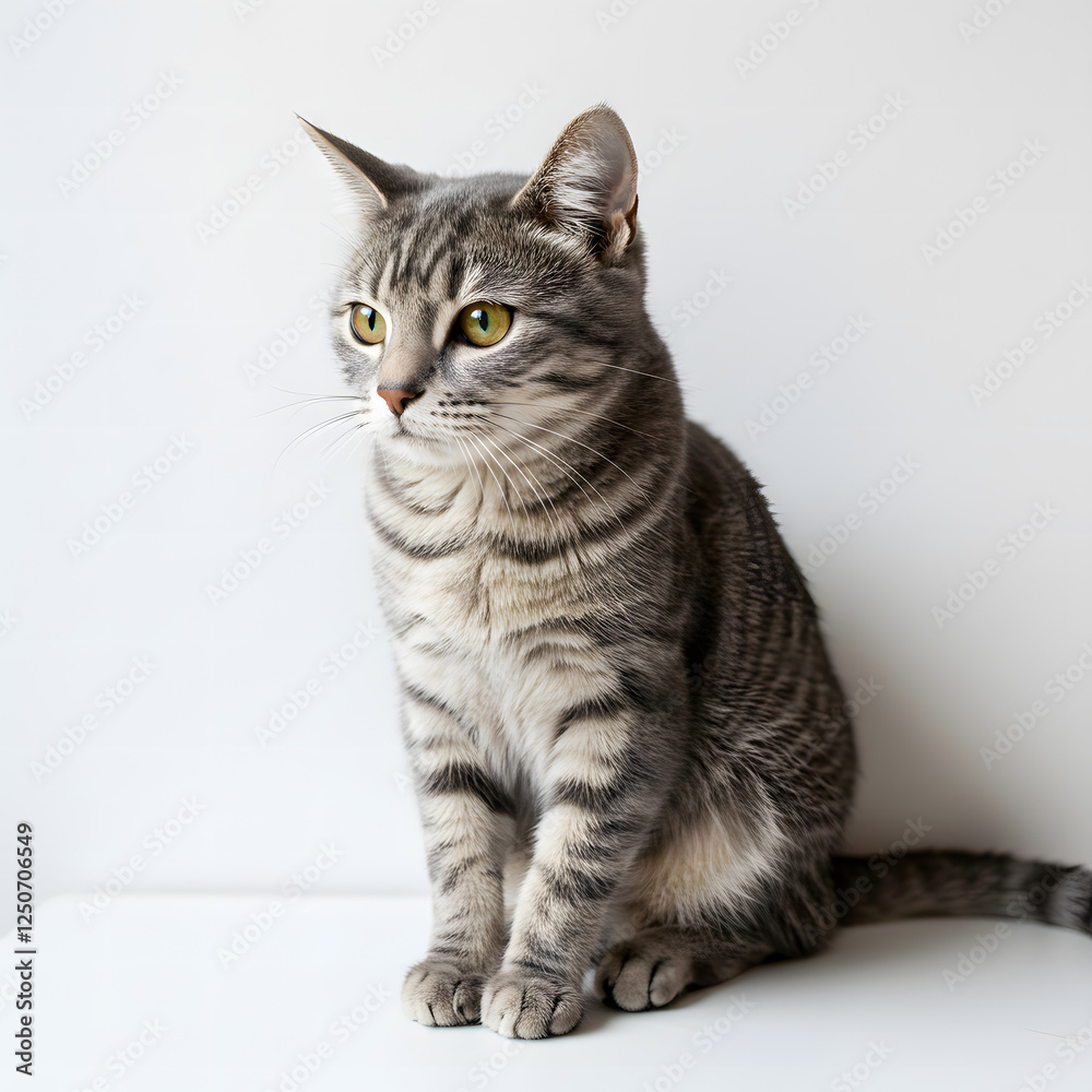 Cat Vector design with a white background Cat Vector design with a white background