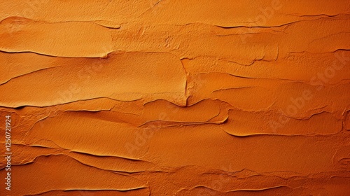 Abstract Orange Textured Background in a Wide Banner Format for Graphics