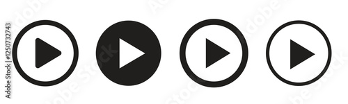 Video icon set. Containing camera, play, pause, media, online video, live, production, player, movie and cinema icons. Solid icon collection.