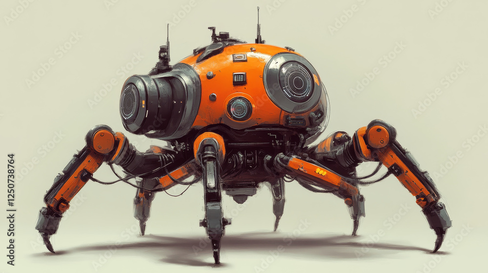 Future vector robots, alien robotic life or androids characters. Futuristic machines with artificial intelligence, sci-fi droids or flying drones with tentacles, evil and cute cyborg, ai assistant Future vector robots, alien robotic life or androids characters. Futuristic machines with artificial intelligence, sci-fi droids or flying drones with tentacles, evil and cute cyborg, ai assistant