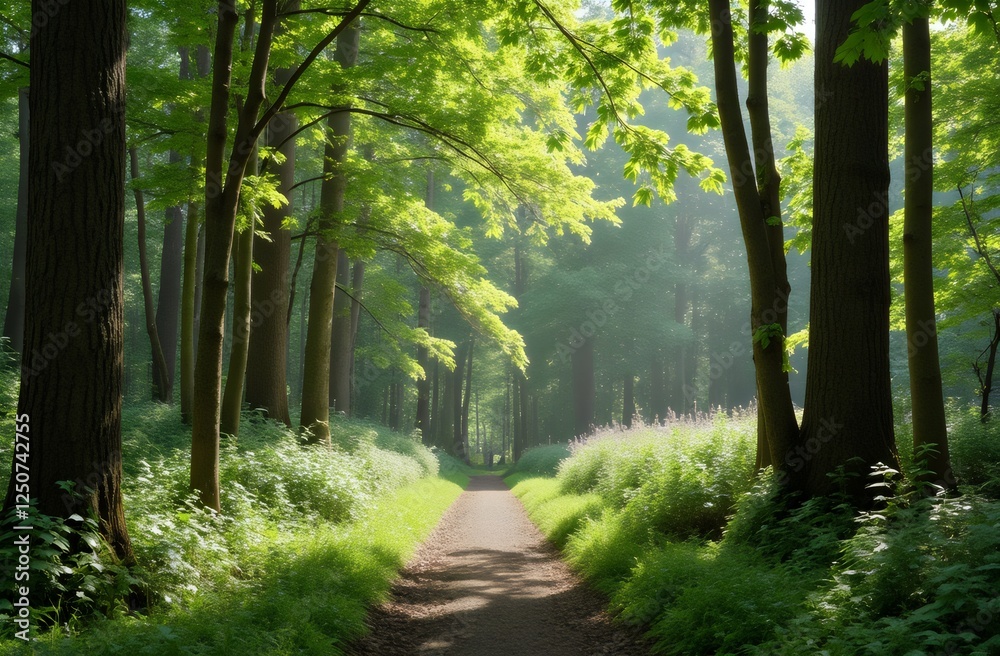 Obraz premium path in the forest