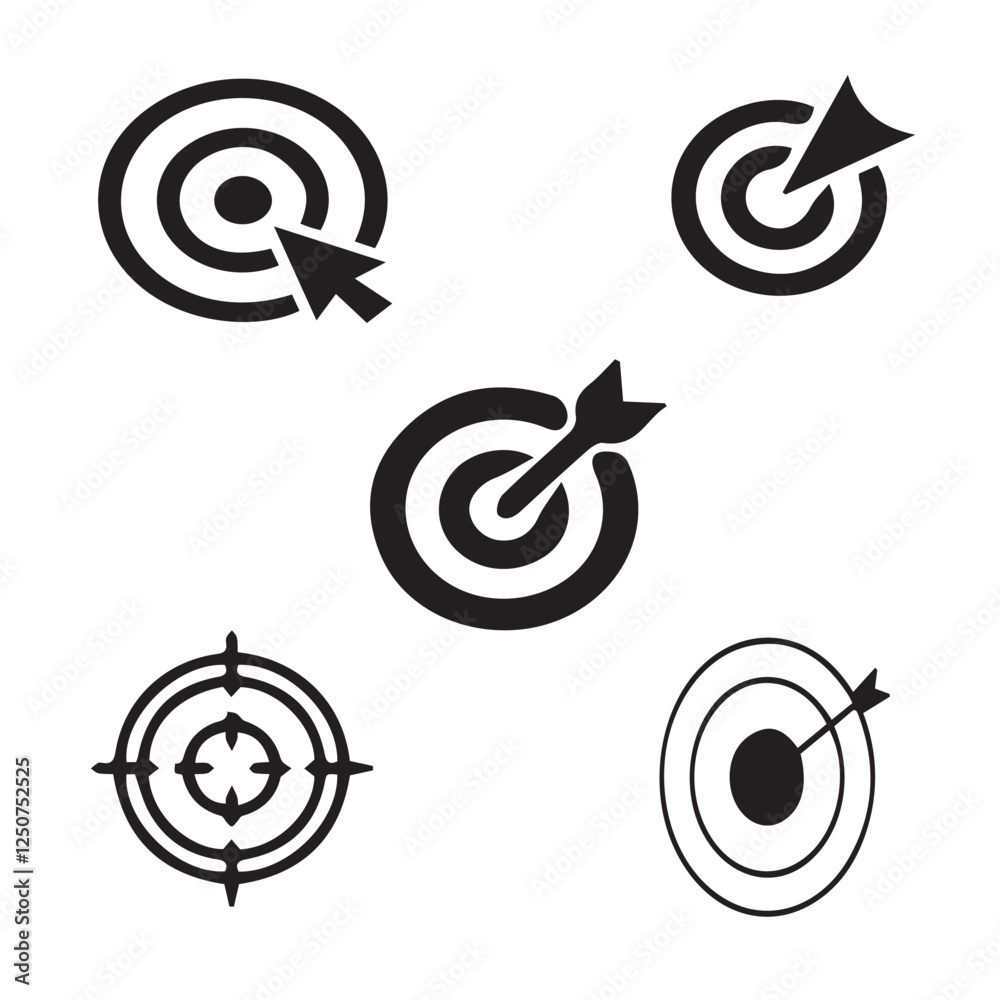 Target,goal, accuracy, spiral, aiming, darts, circle, dart, target vector design icon symbol set vector Target,goal, accuracy, spiral, aiming, darts, circle, dart, target vector design icon symbol set vector