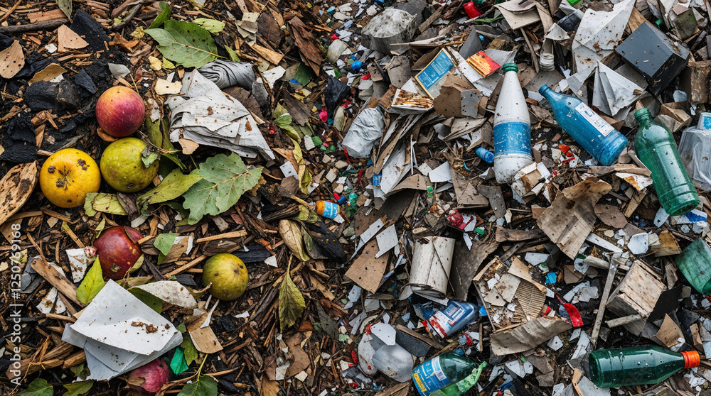 Comparison of Organic and Non-Organic Waste – Eco-Friendly Waste Management Concept Comparison of Organic and Non-Organic Waste – Eco-Friendly Waste Management Concept