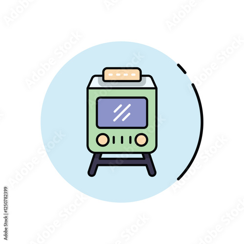 Train vector icon