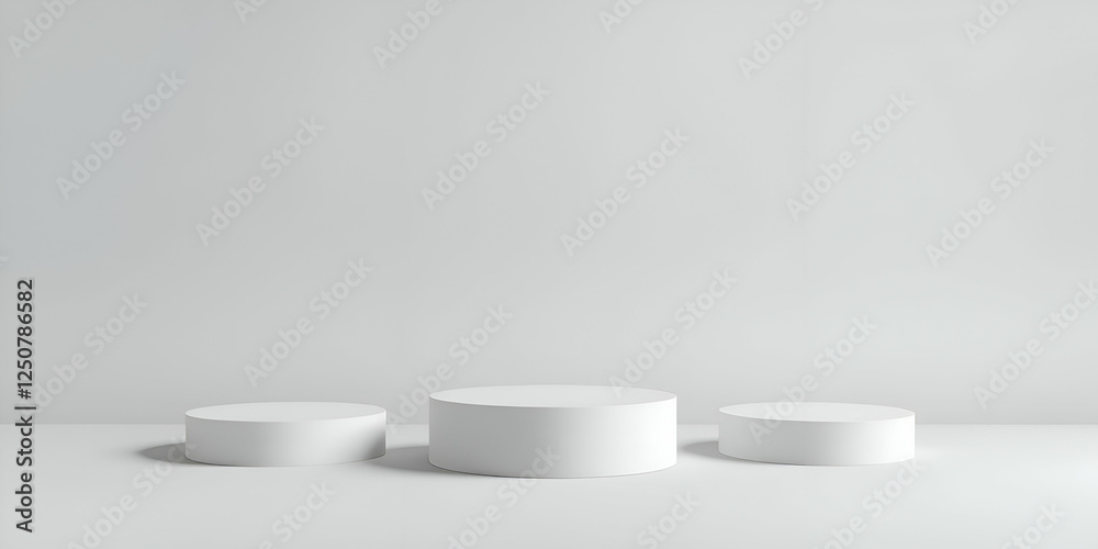 Minimalist Beige Product Display Pedestal with Soft Shadows and Neutral Background – 3D Render for Branding, Cosmetics, and Luxury Presentation Minimalist Beige Product Display Pedestal with Soft Shadows and Neutral Background – 3D Render for Branding, Cosmetics, and Luxury Presentation
