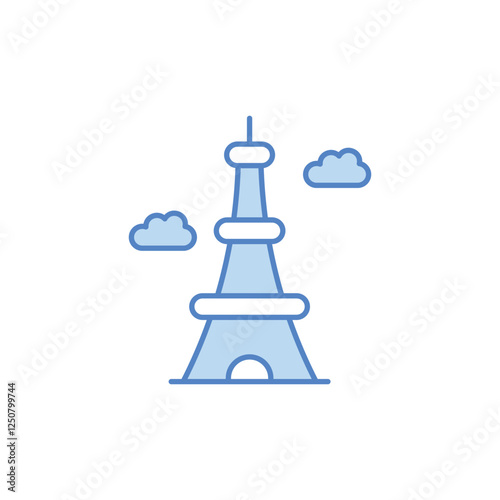 Landmark vector icon