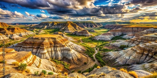 Alberta Badlands: Exploring the Colorful Geological Wonders
